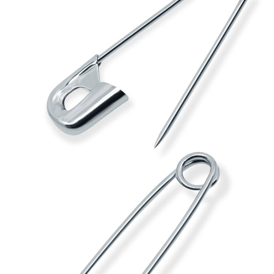 72-1|Dritz 1-1/16" Safety Pins, Nickel, 15 pc