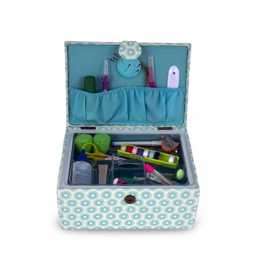Z10454-21|Dritz Rectangular Sewing Basket, Small