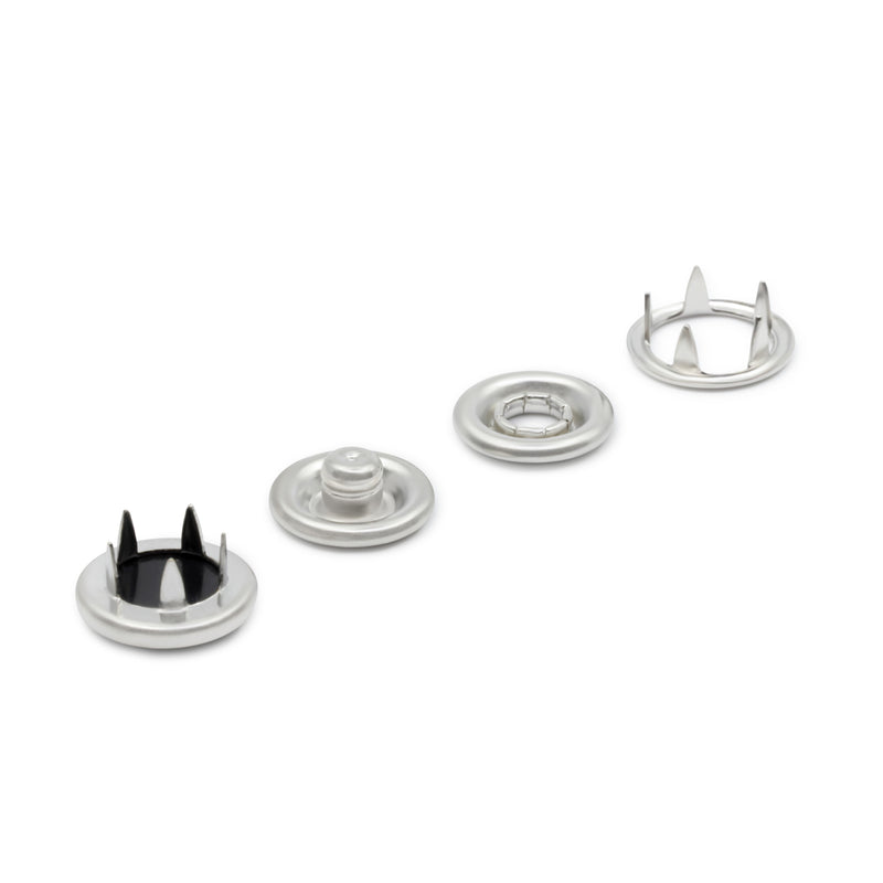 Load image into Gallery viewer, 25-13|Dritz 7/16" Pearl Snap Fasteners, 12 Sets, Black