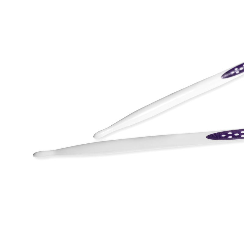 Cargue la imagen en el visor de la galería, 194154|Prym 6" Ergonomic Double Point Knitting Needles, US 6 (4mm)