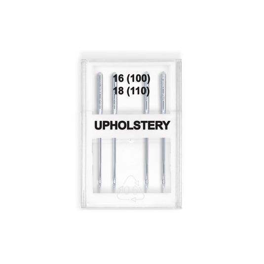 9022|Dritz Upholstery Machine Needles, Size 16 & 18, 4 pc