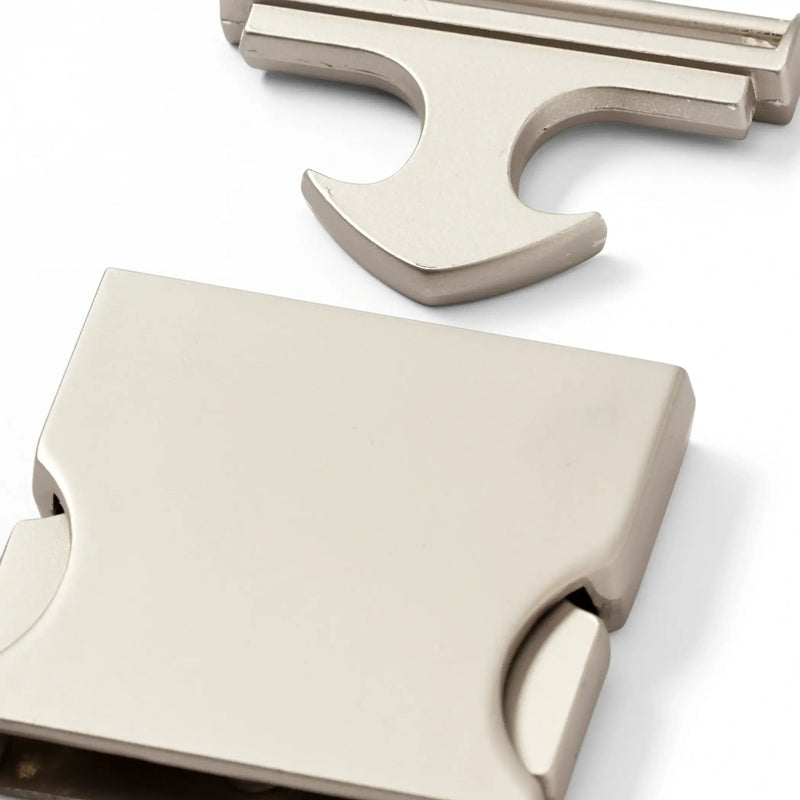 Load image into Gallery viewer, 416295| Belt buckle 30 mm silver col matt