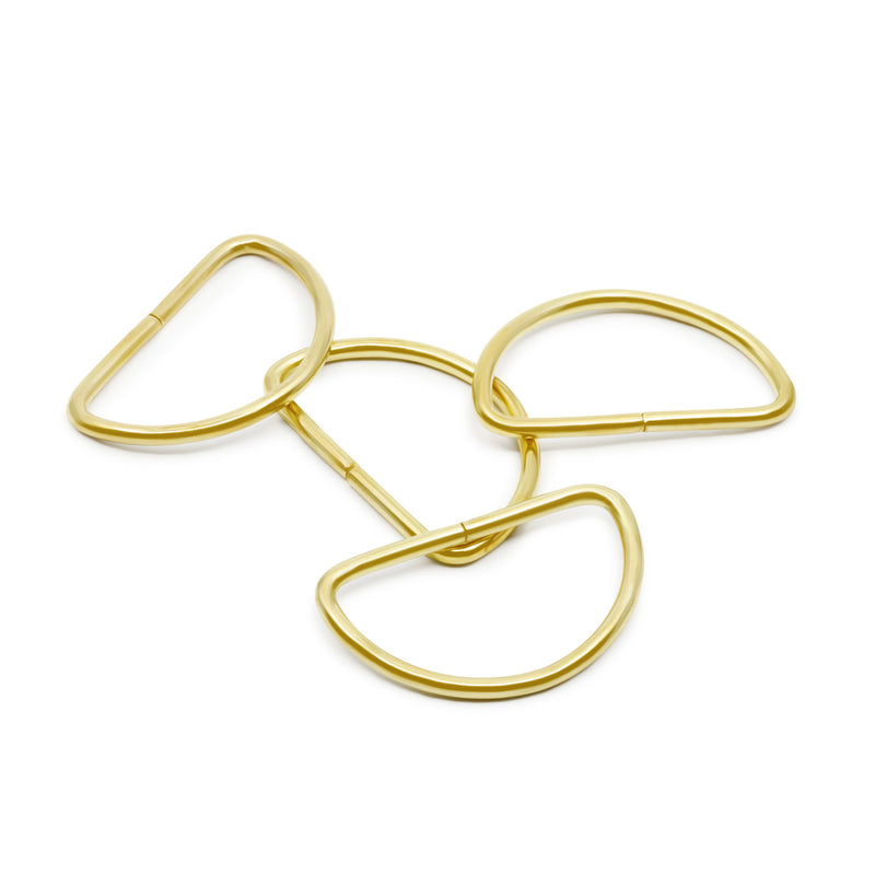 Load image into Gallery viewer, 117-112-35|Dritz 1-1/2" D-Rings, Gilt, 4 pc