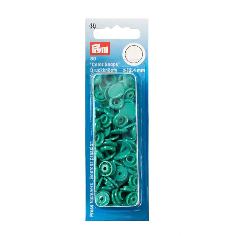 Load image into Gallery viewer, 393129|Prym Color Snaps, round, 12.4 mm, 30 pcs, Green