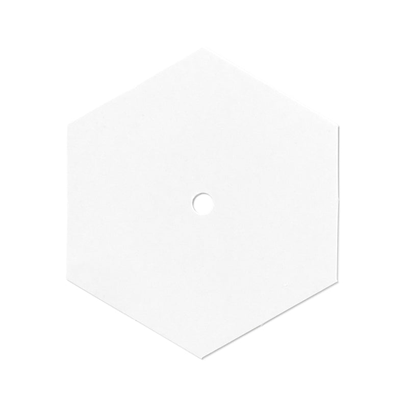 Cargue la imagen en el visor de la galería, 3231|Dritz 1-1/2" Hexagon Paper Piecing Shapes, 100 pc