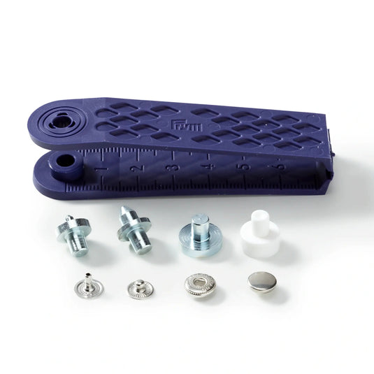 390360|Prym MINI 8 mm silver with tools 10pc
