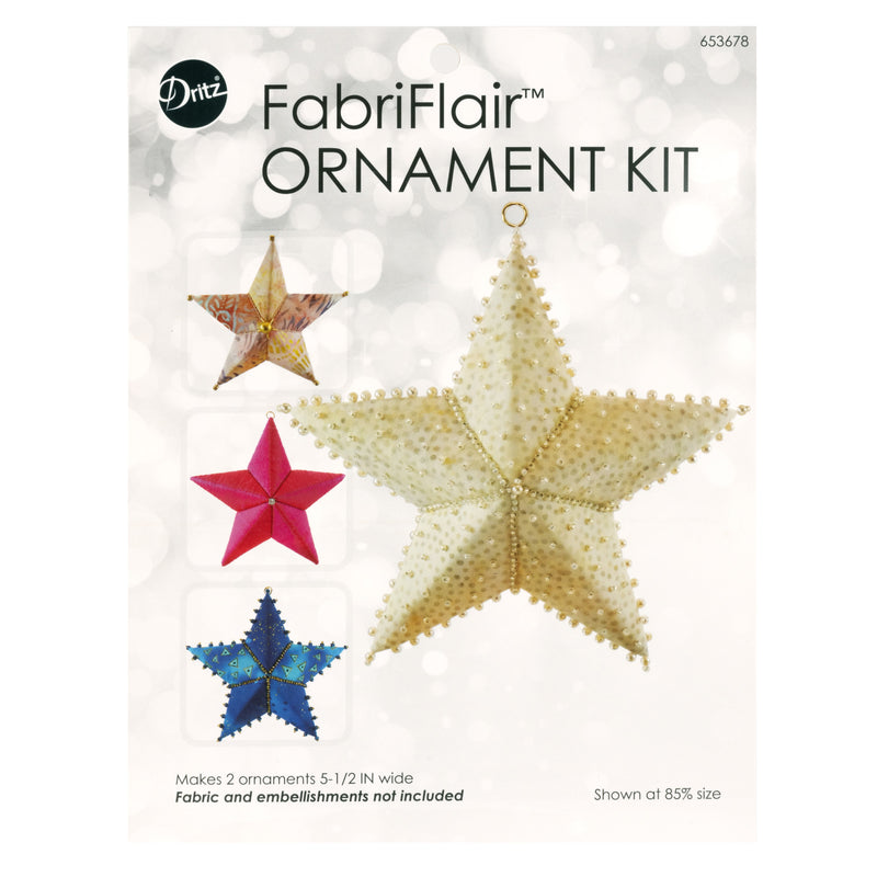 Load image into Gallery viewer, 653678|Dritz FabriFlair Ornament Kit Star