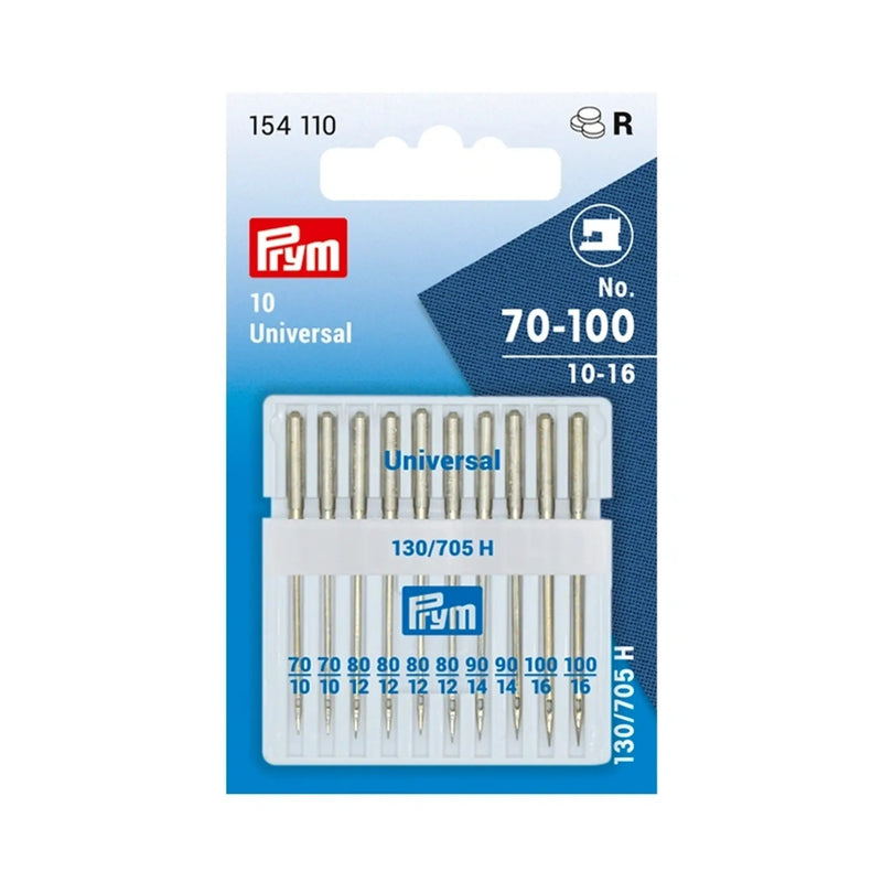Load image into Gallery viewer, 154110|Prym Universal Sewing Machine Needles, Sizes 10-16 (No. 70-100), 10 PC