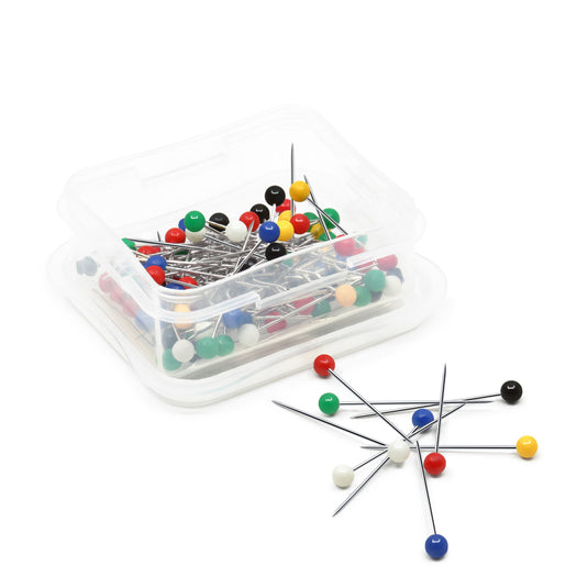 27|Dritz 1-1/4" Ball Point Pins, Assorted, 100 pc