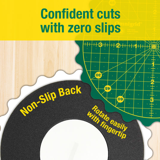 8WGR|Omnigrid 360 ROTATING CUTTING MAT, 8"