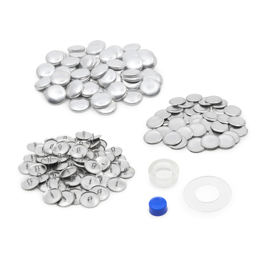 BK110|Dritz 7∕8" Craft Cover Buttons & Tools, 60 Sets