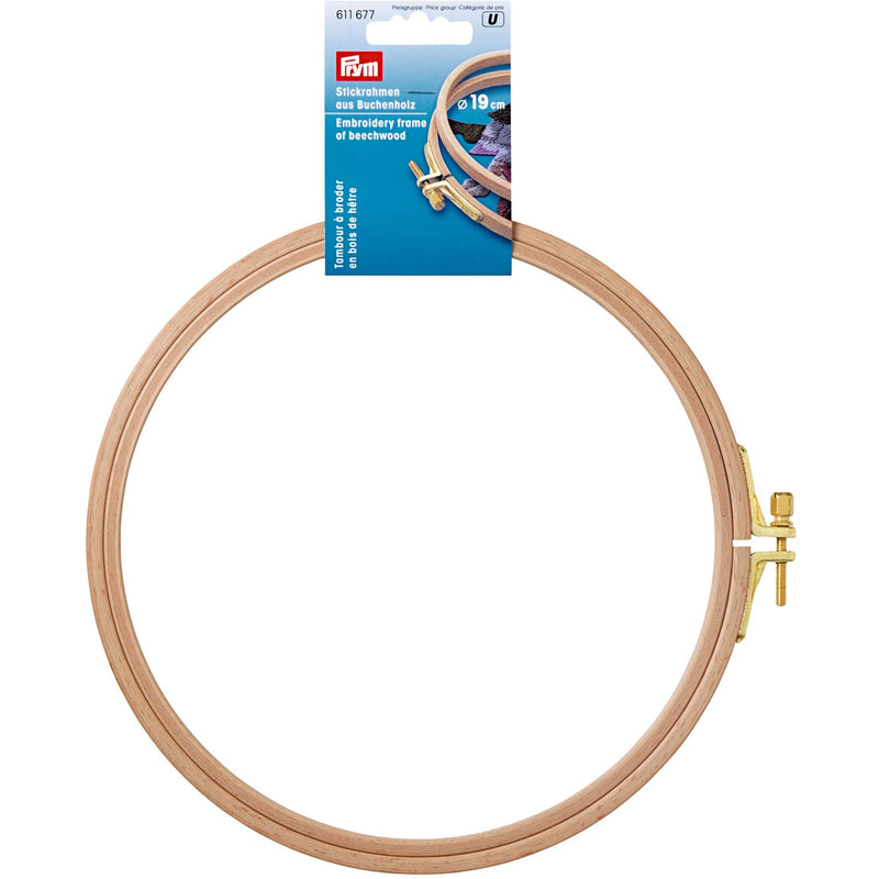 Load image into Gallery viewer, 611677|Prym Embroidery Frame, Beechwood, 19cm