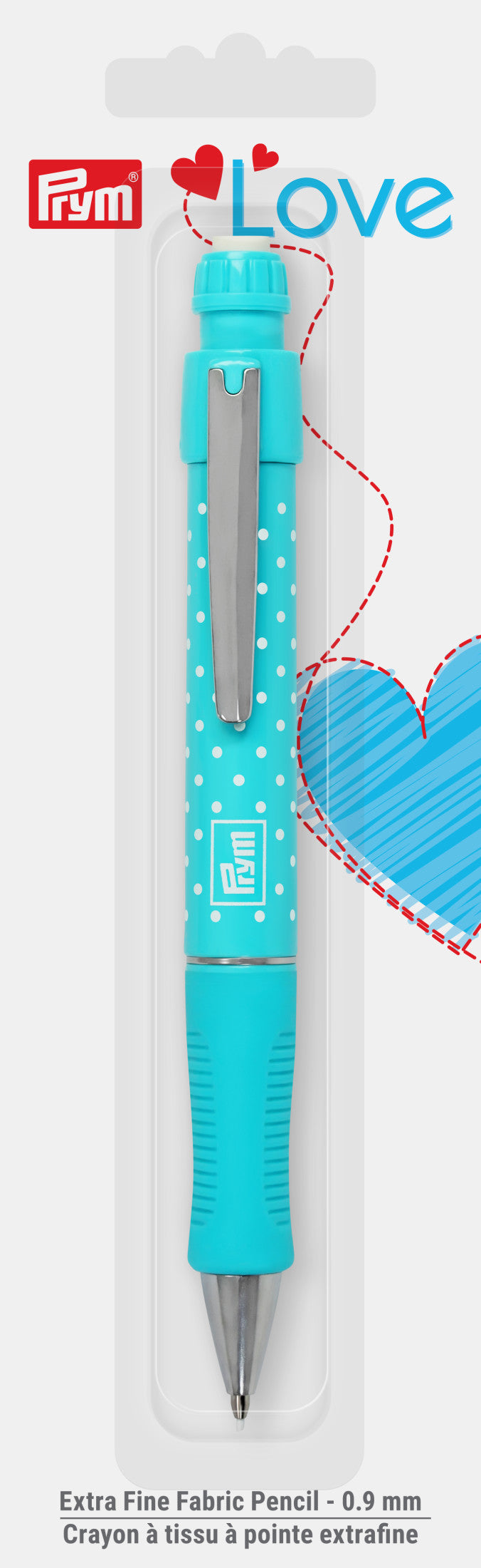 Load image into Gallery viewer, 60121|Prym Extra Fine Fabric Mechanical Pencil, 0.9 mm, Turquoise