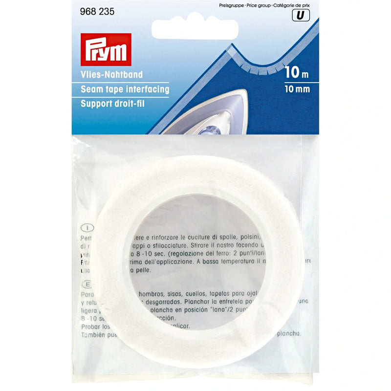 Cargue la imagen en el visor de la galería, 968235| Seam tape interfacing 10 mm white