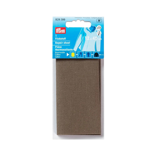 929399| Repair sheet CO iron-on 12 x 45 cm khaki