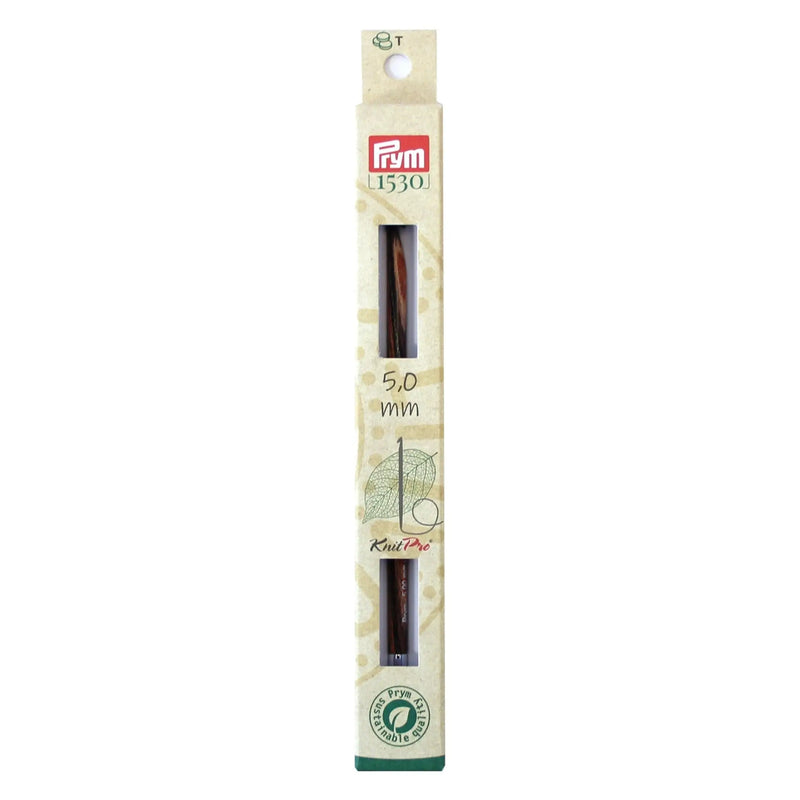 Chargez l'image dans la visionneuse de la galerie, 223724| 6" Tunisian Crochet Hook, interchangeable, wood, US H (5mm)