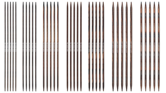 223807|Prym Double Pointed Knitting Needle Set, Natural, 2.0-4.5mm