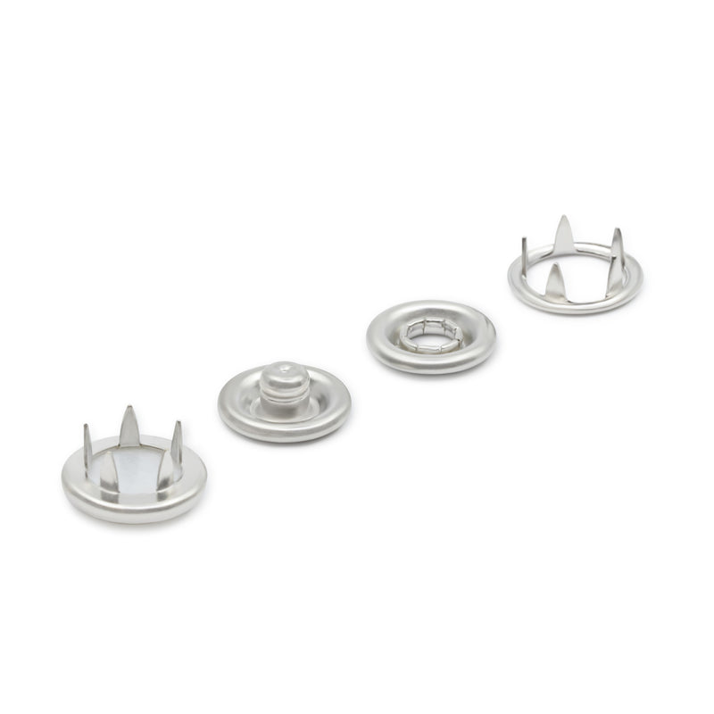 Load image into Gallery viewer, 25-R|Dritz 7/16" Pearl Snap Fasteners, 12 Sets, White