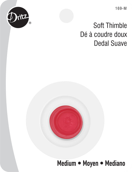 169-M|Dritz Soft Thimble, Medium