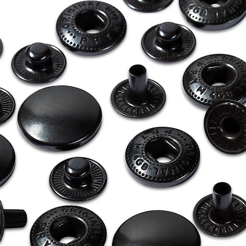 Load image into Gallery viewer, 390327|Prym ANORAK 15 mm refill black oxidized 10pc