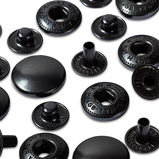 390327|Prym ANORAK 15 mm refill black oxidized 10pc
