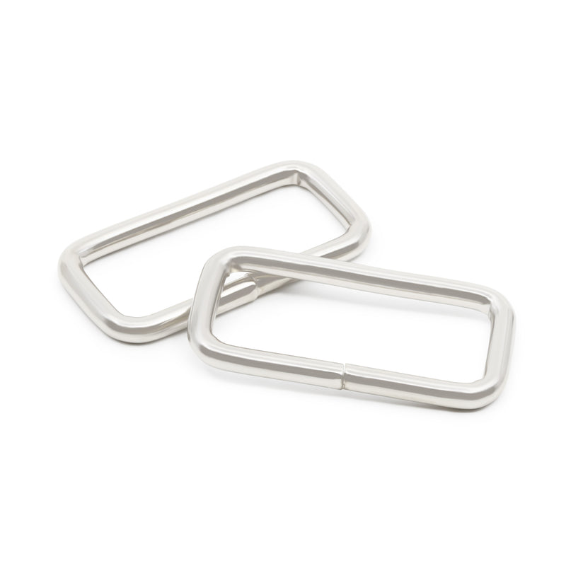Load image into Gallery viewer, 781-65|Dritz 1-1/2" Rectangle Rings, Silver, 2 pc