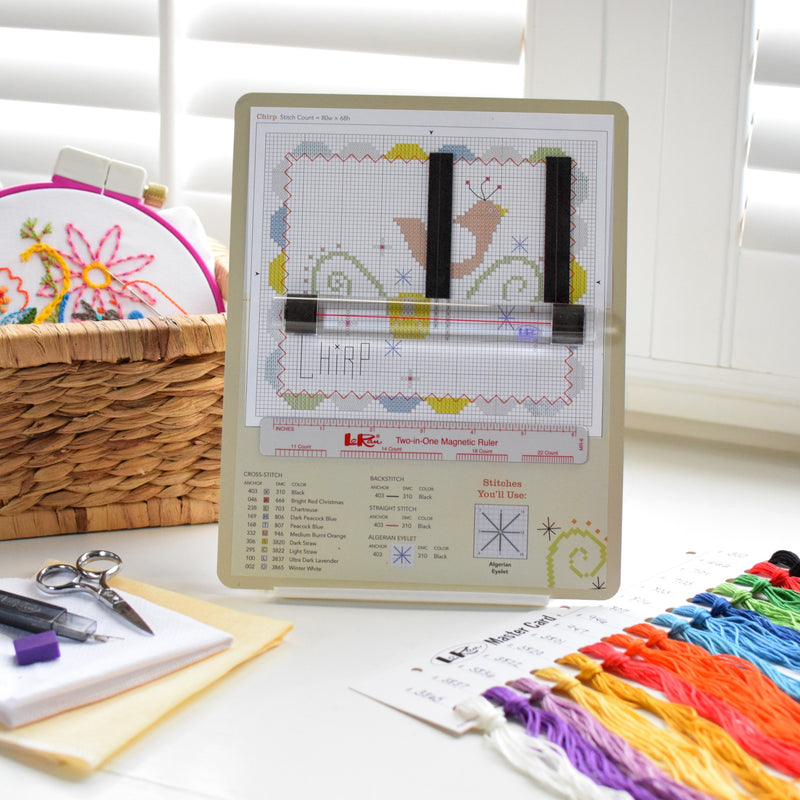 Load image into Gallery viewer, 2008|Dritz Magnet Board Ruler, 8" x 10"