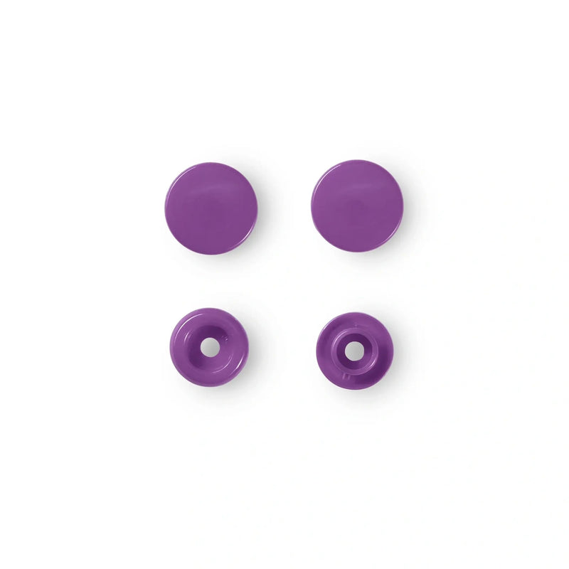 Load image into Gallery viewer, 393141|Prym Color Snaps, round, 12.4 mm, 30 pcs, Lilac
