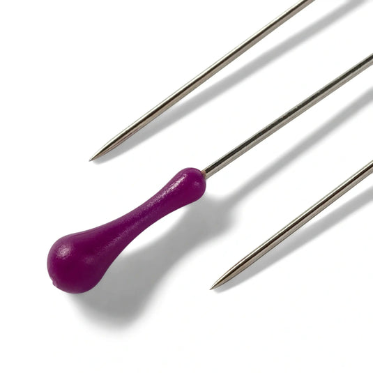 028800|Prym 2-3/10" Easy Grasp Pins, Purple