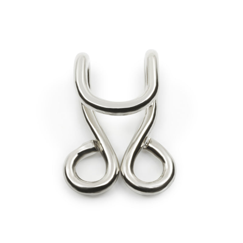 Load image into Gallery viewer, 742700| Size 7 White Brass Hooks