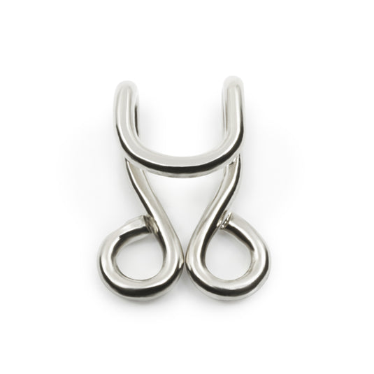 742700| Size 7 White Brass Hooks