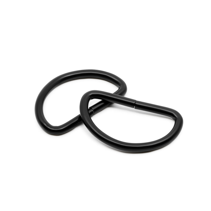 Load image into Gallery viewer, 782-1|Dritz 1-1/2" D-Rings, Black, 2 pc