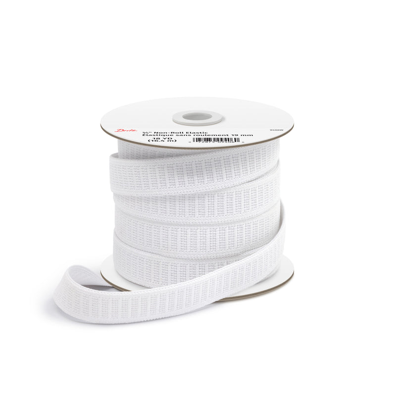 Cargue la imagen en el visor de la galería, 9406W|Dritz 3/4" Non-Roll Elastic, White, 18 yd