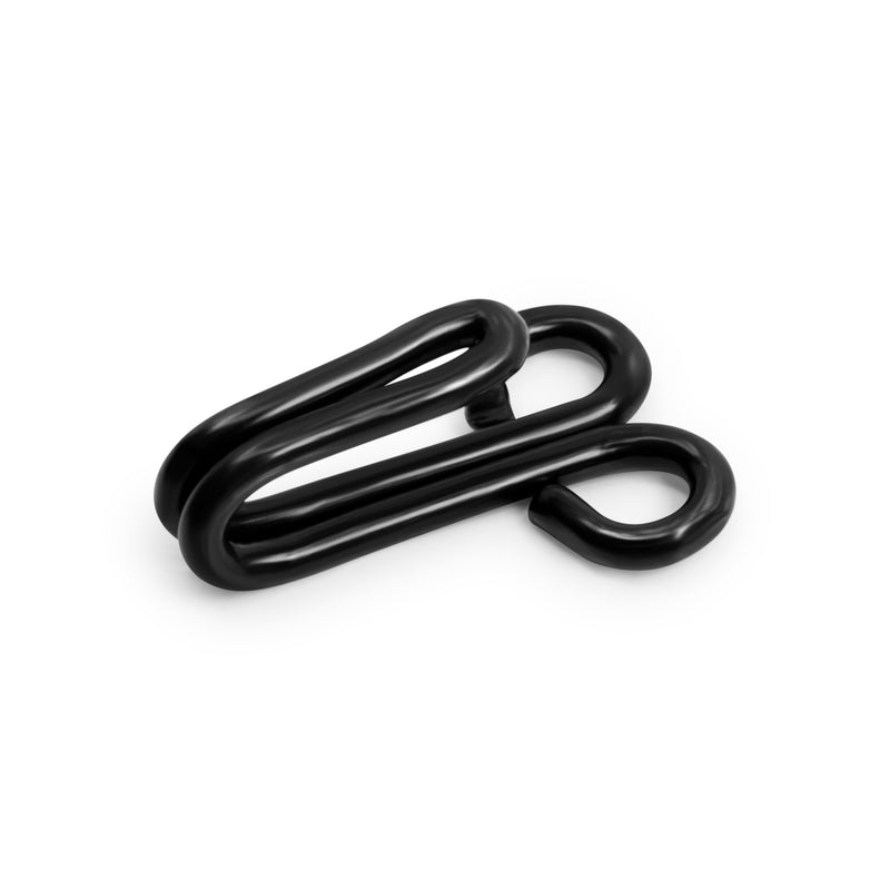 Load image into Gallery viewer, 752100| Size 11 Black Brass Hooks