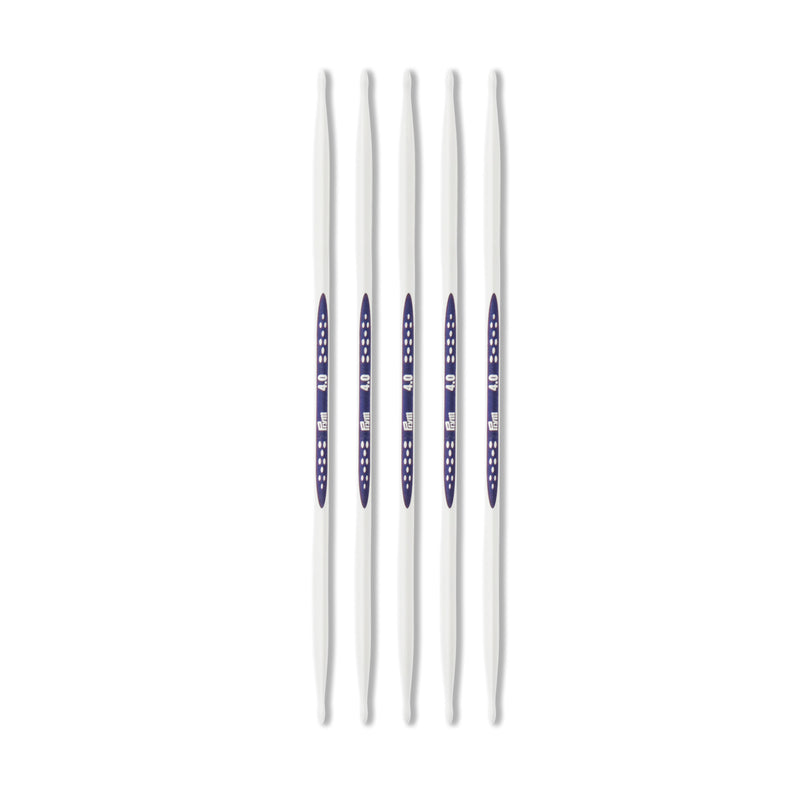 Cargue la imagen en el visor de la galería, 194154|Prym 6" Ergonomic Double Point Knitting Needles, US 6 (4mm)
