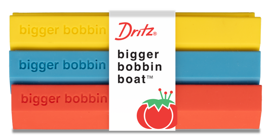 887-M|Dritz Bigger Bobbin Boat Trio, Assorted, 3-Pack