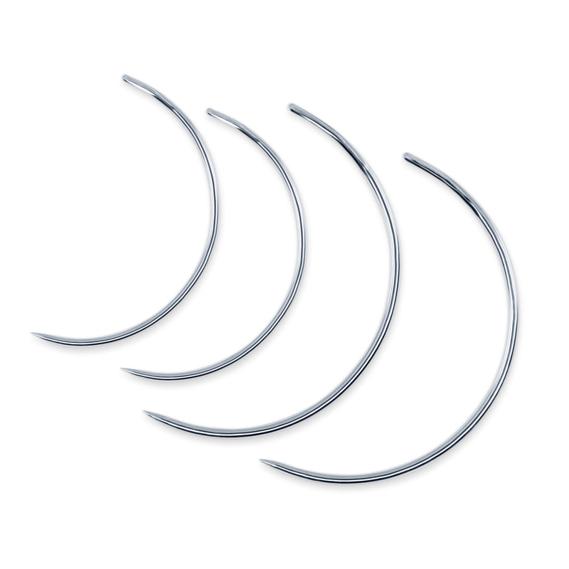 Load image into Gallery viewer, 3050|Dritz 2" &amp; 2-1/2" Curved Needles, 4 pc