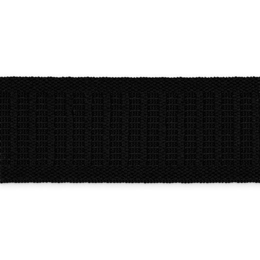 9407B|Dritz 1" Non-Roll Elastic, Black, 12 yd