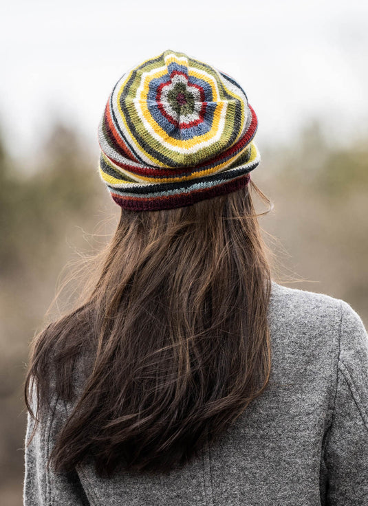 BSF-202128|Blue Sky Fibers 14 Color Woolstock Light Slouch Pattern, Free PDF Pattern