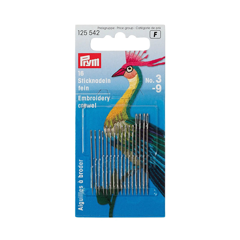 Load image into Gallery viewer, 125542|Prym Crewel Needles, No. 3-9, 16 PC