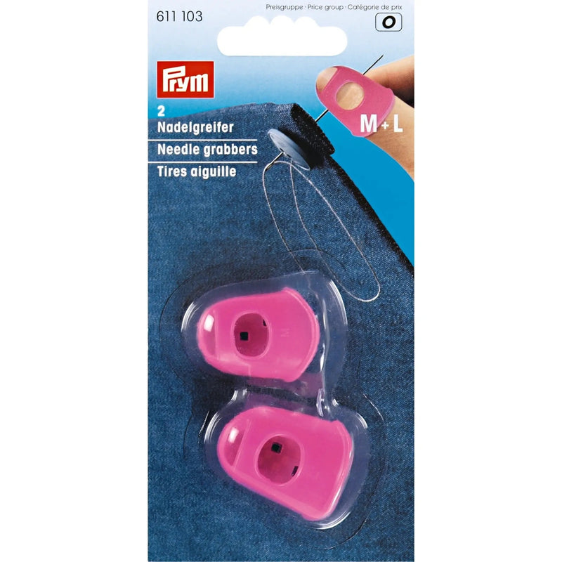 Cargue la imagen en el visor de la galería, 611103| Needle grabbers silicone pink M + L