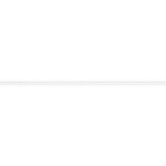 9339W|Dritz Thin Beading Cord Elastic, White, 3 yd