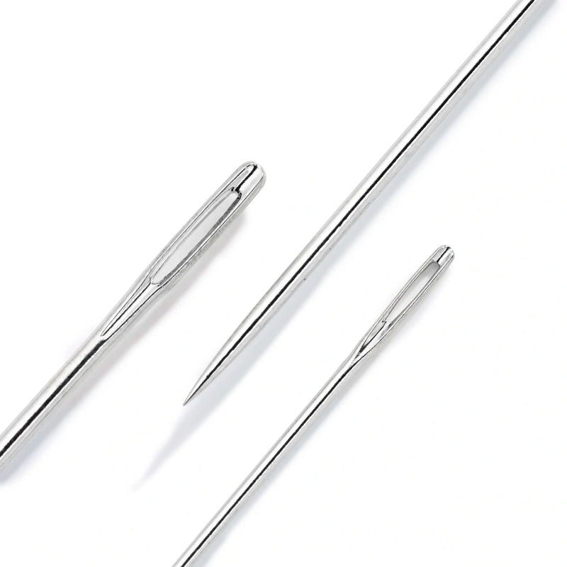 Cargue la imagen en el visor de la galería, 124659| Darning Needles long HAT 3-9 silver col ass.
