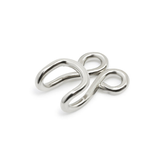 742700| Size 7 White Brass Hooks