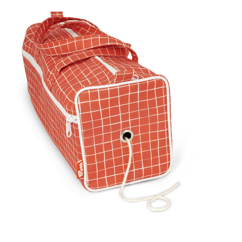Cargue la imagen en el visor de la galería, 57261|Prym Dachshund Needlework Project Bag &amp; Organizer, Coral