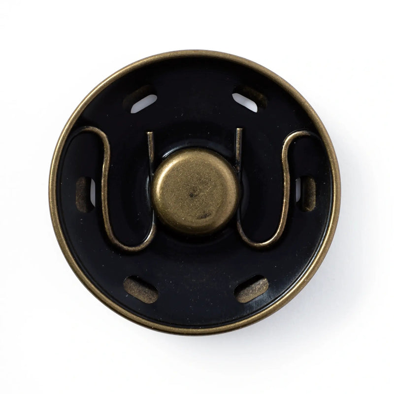 Load image into Gallery viewer, 341261|Prym 30mm Sew-On Snaps, 2 Sets, Antique Brass