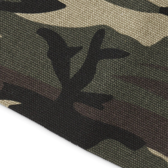 55246-80|Dritz Heavy Canvas Iron-On Patches, 5" x 5", 2 pc, Camo Green