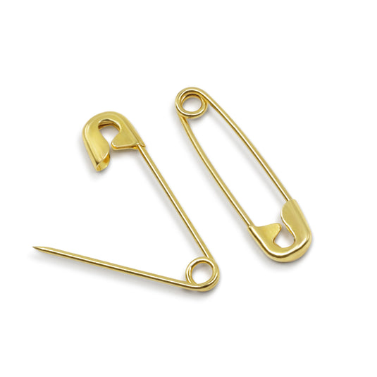 564200|Prym Safety Pins, Gold, Brass