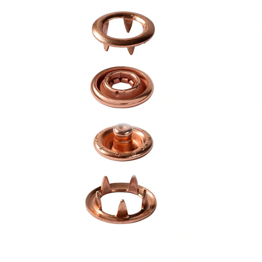 390119|Prym JERSEY 10 mm copper-plated with tools 10pc
