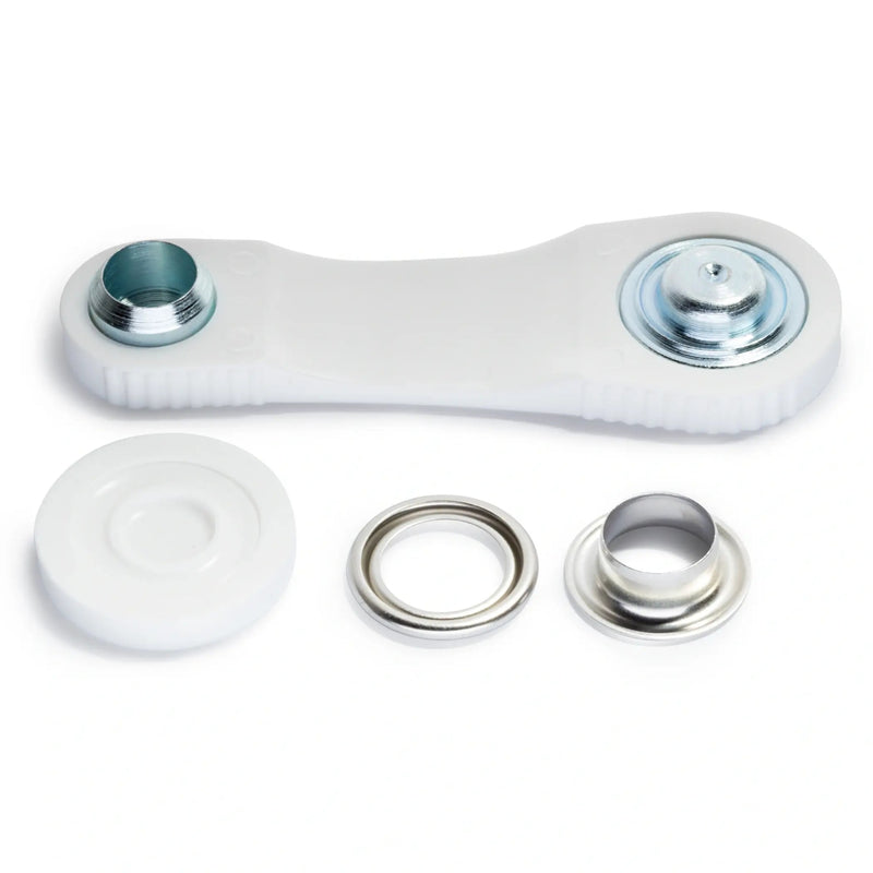 Load image into Gallery viewer, 541370|Prym Eyelets and washers 11 mm silver with tools 15pc